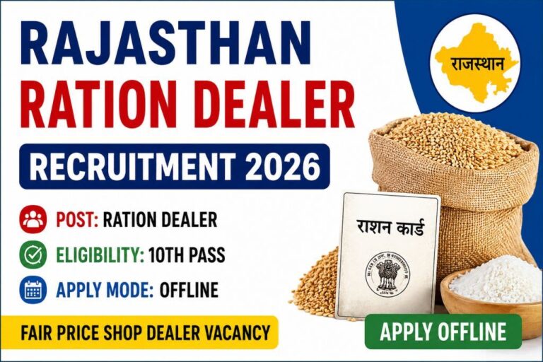 Rajasthan Ration Dealer Recruitment 2026