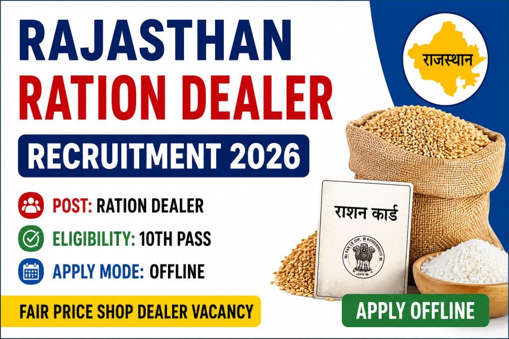 Rajasthan Ration Dealer Recruitment 2026